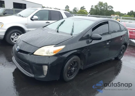2013 Toyota Prius Two from USA, damaged, VIN JTDKN3DU7D0346805